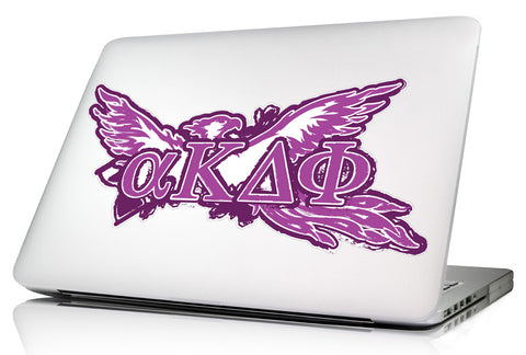 Alpha Kappa Delta Phi <br>11.75 x 5.5 Laptop Skin/Wall Decal