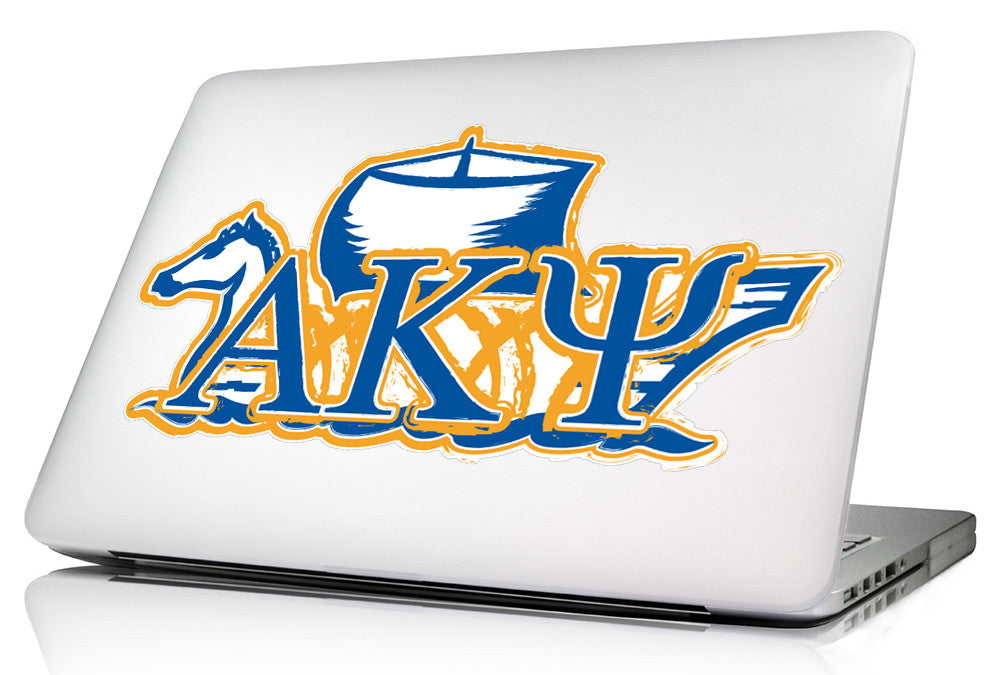 Alpha Kappa Psi <br>11.75 x 6 Laptop Skin/Wall Decal