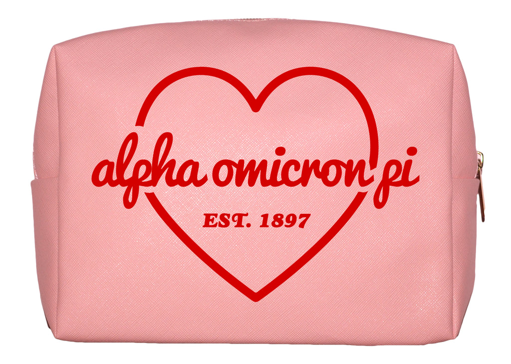 PINK & RED COSMETIC CASE
