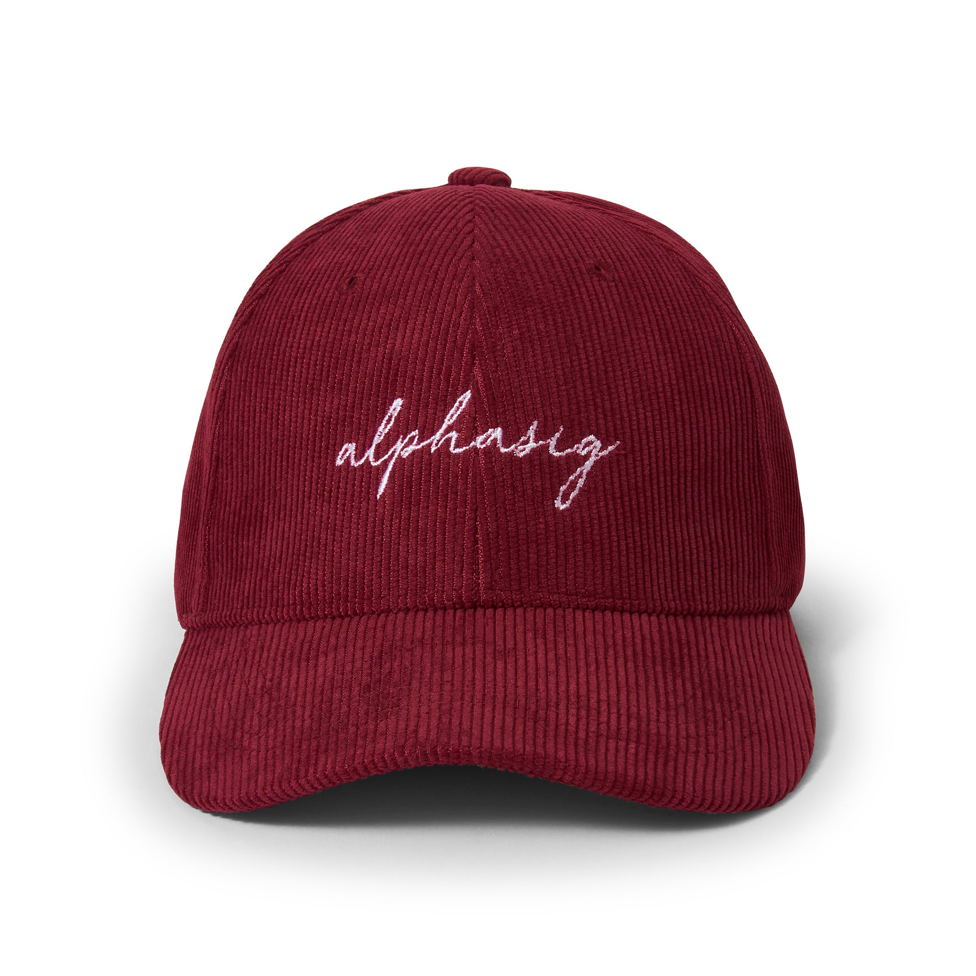 embroidered-logo baseball cap