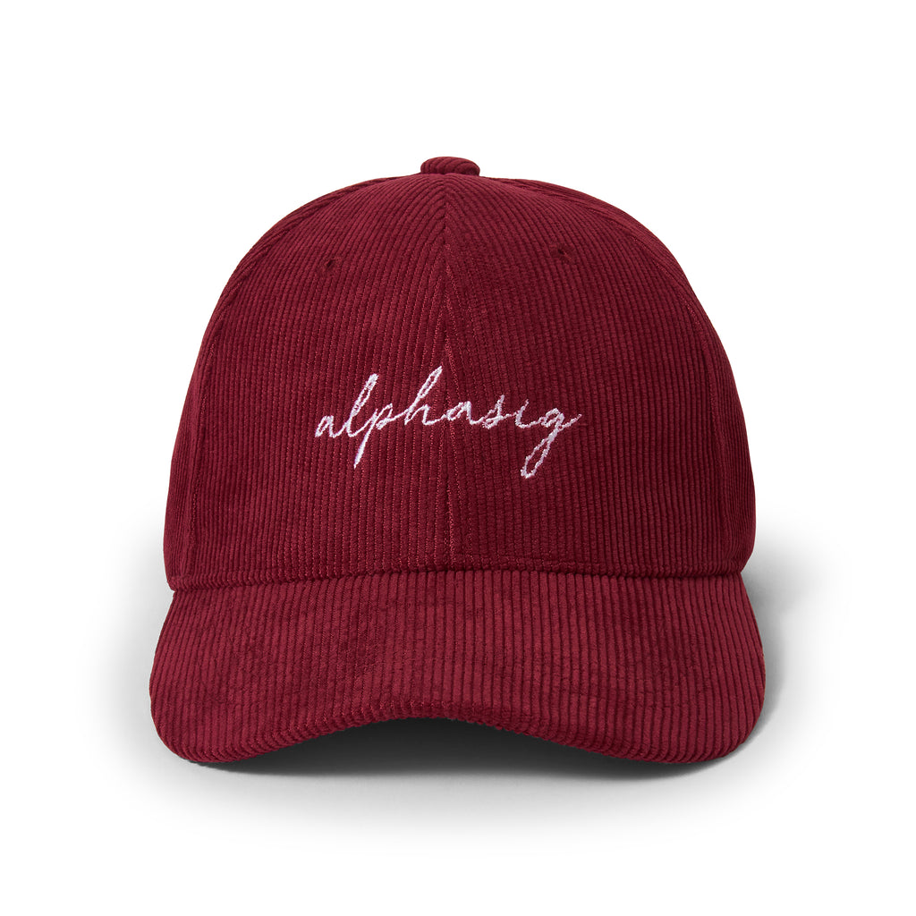 Alpha Sigma Alpha Baseball Hat - Embroidered ASA Logo Baseball Cap