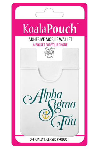 Alpha Sigma Tau Koala Pouch - Logo Design