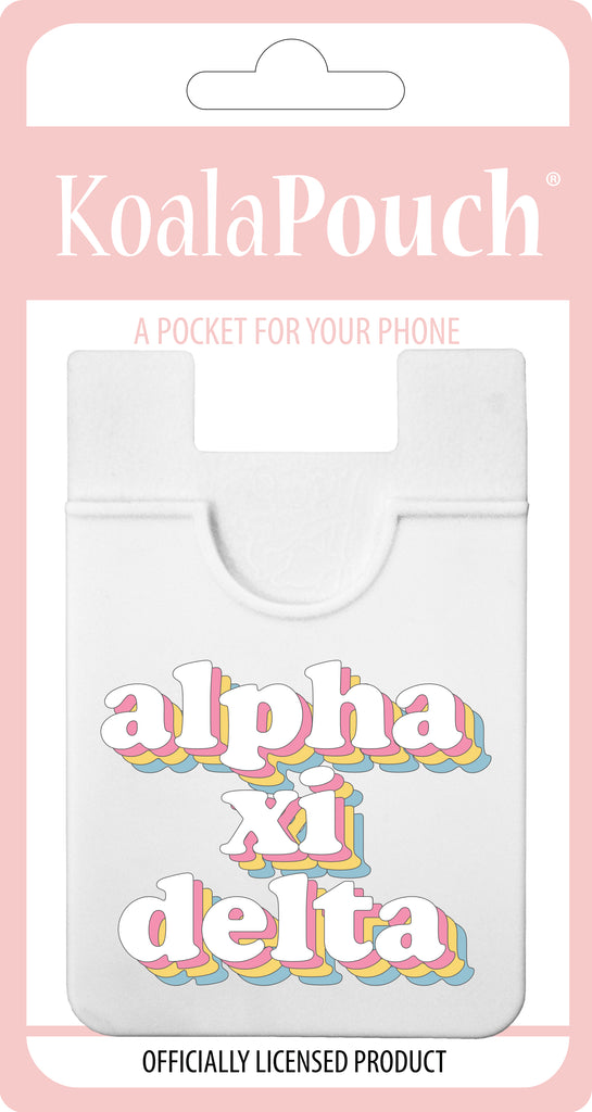 Alpha Xi Delta Retro Koala Pouch