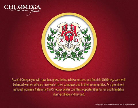 Chi Omega <br> Tribute Poster