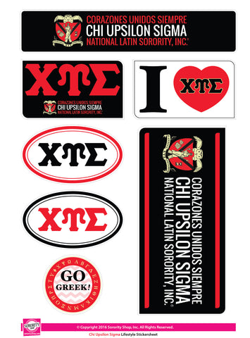 Chi Upsilon Sigma <br> "Colors" stickers