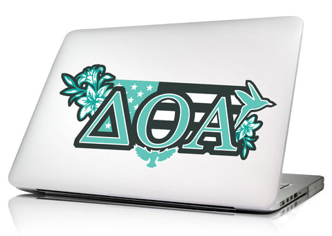Delta Omicron Alpha <br>11.75 x 4.5 Laptop Skin/Wall Decal