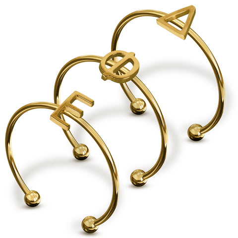 Delta Phi Epsilon Stacking Ring Set