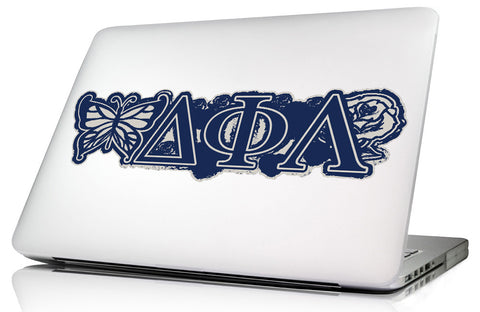 Delta Phi Lambda <br>11.75 x 3.5 Laptop Skin/Wall Decal