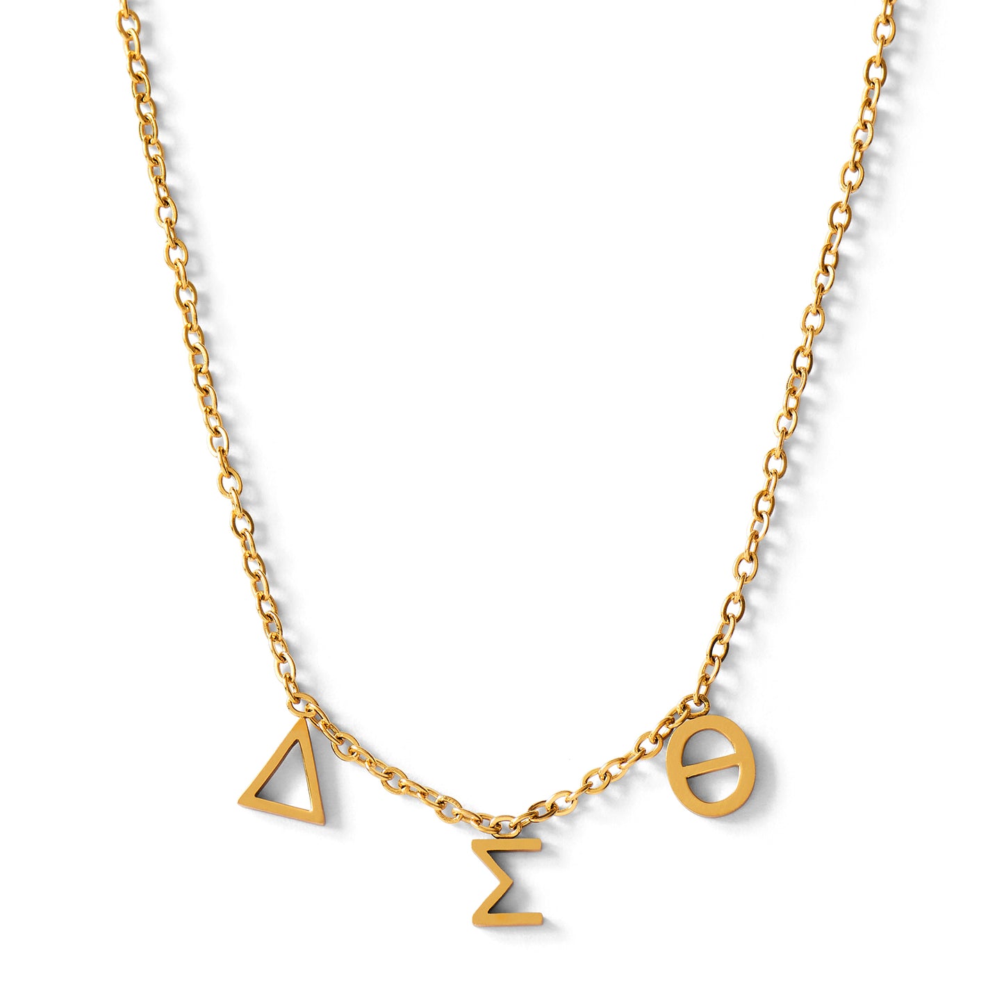 Delta Sigma Theta Name Necklace
