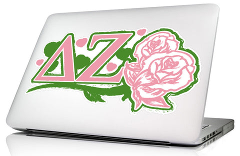 Delta Zeta <br>11.75 x 6 Laptop Skin/Wall Decal