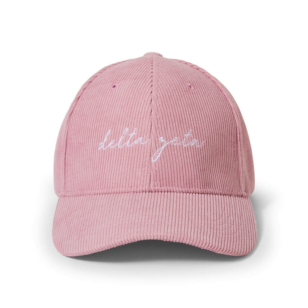 Delta Zeta Baseball Hat - Embroidered DZ Logo Baseball Cap