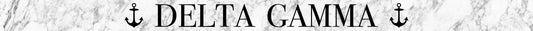 Delta Gamma Sunglass Strap Design - Croakie