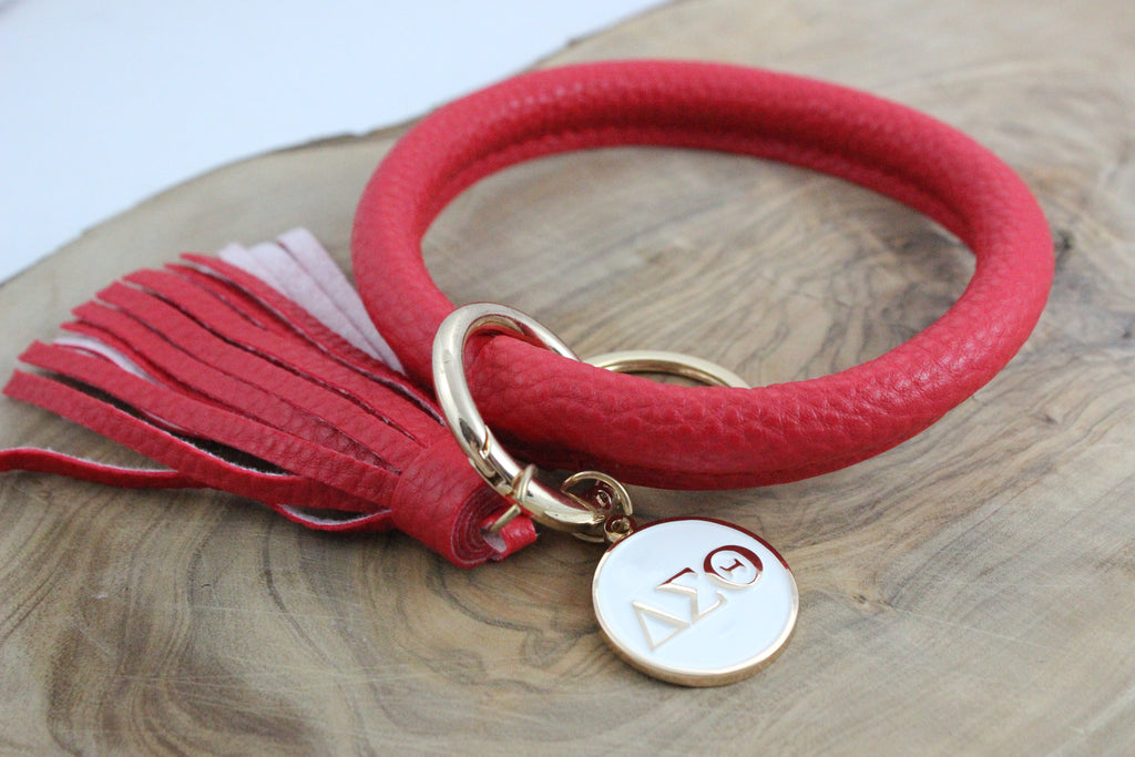 Delta Sigma Theta Bangle Sorority Keychain