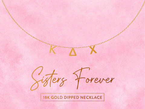 Kappa Delta Chi Name Necklace