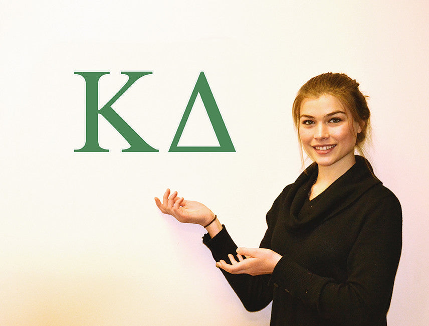 Kappa Delta <br> Jumbo Letter Decals