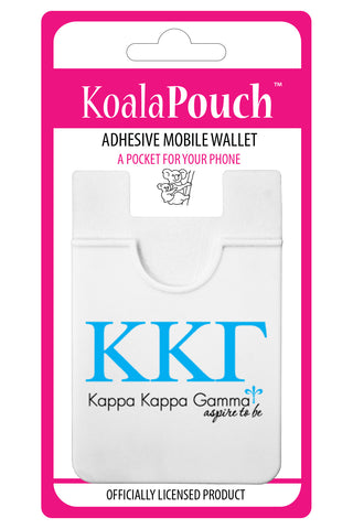 Kappa Kappa Gamma Koala Pouch - Logo Design