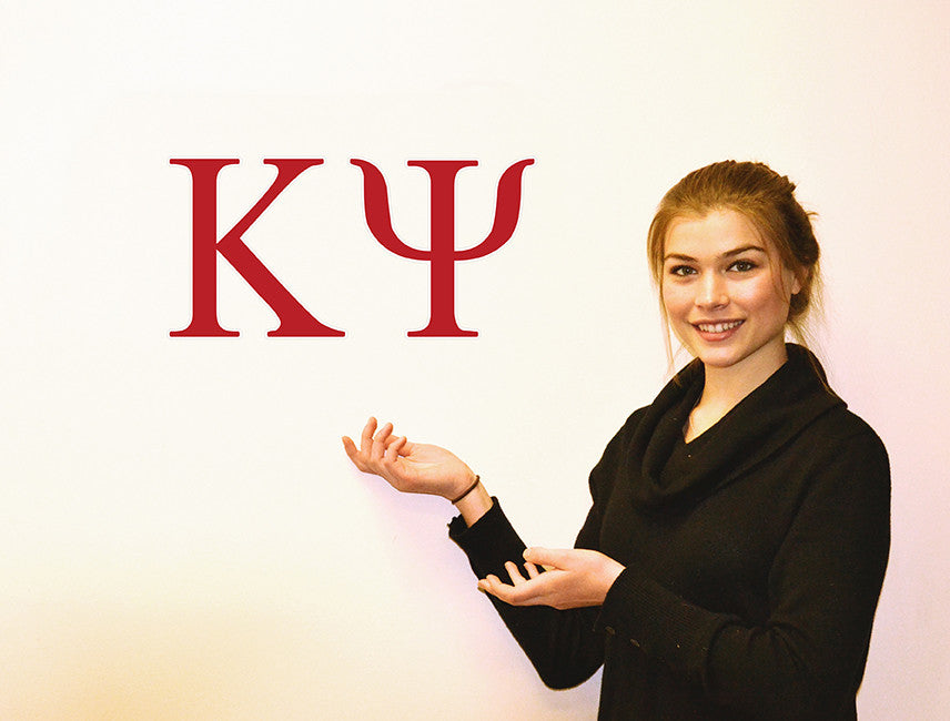 Kappa Psi <br> Jumbo Letter Decals