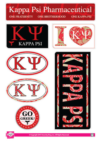Kappa Psi <br> Lifestyle Stickers