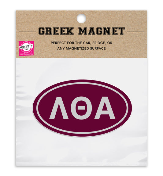 Lambda Theta Alpha Sorority Car Magnet Set of 2