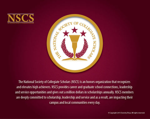 National Society of Collegiate Scholars <br> Tribute Poster