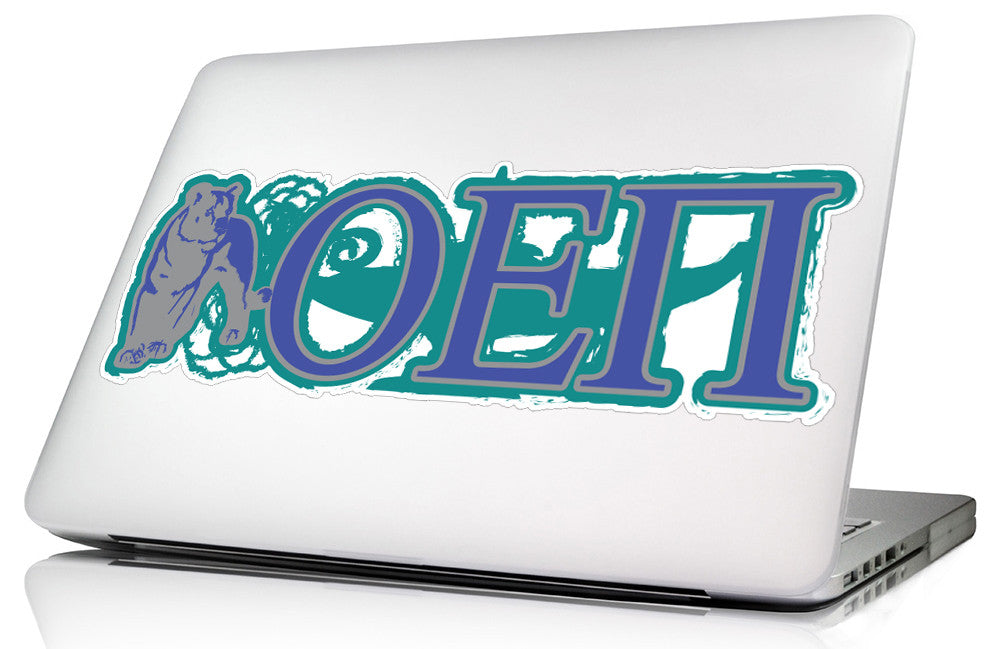 Omicron Epsilon Pi<br>Laptop Skin/Wall Decal