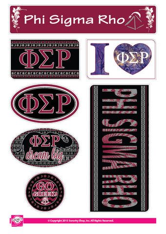 Phi Sigma Rho <br> Bohemian Stickers