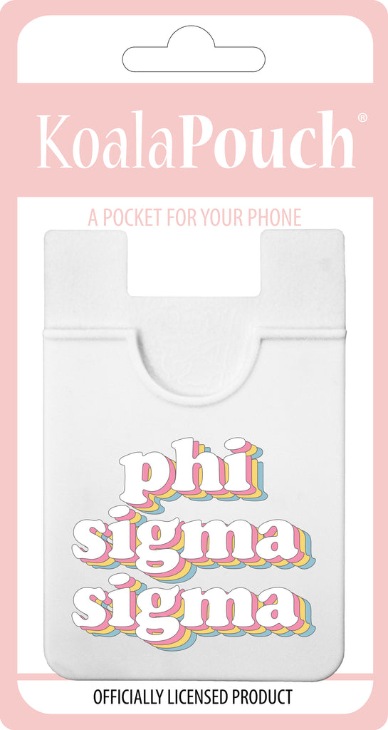 Phi Sigma Sigma Retro Koala Pouch