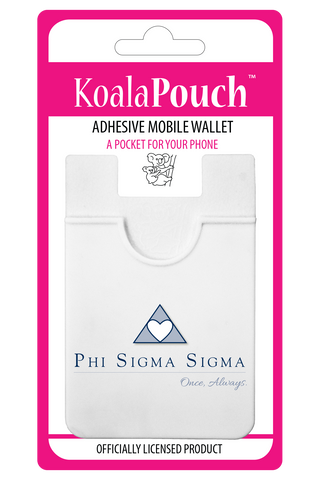 Phi Sigma Sigma Koala Pouch - Logo Design