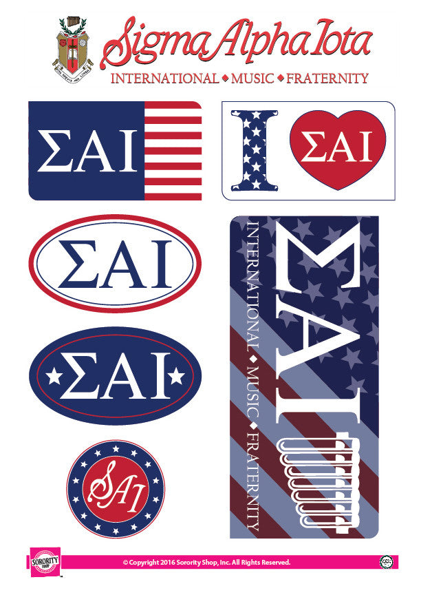 Sigma Alpha Iota <br> American Stickers