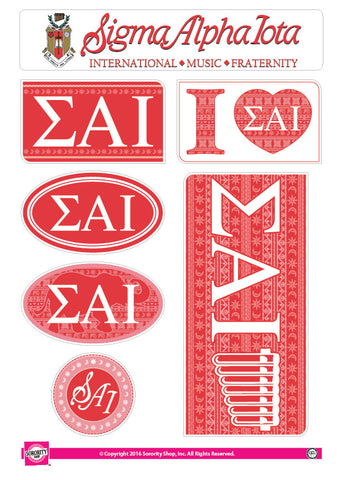 Sigma Alpha Iota <br> Bohemian Stickers