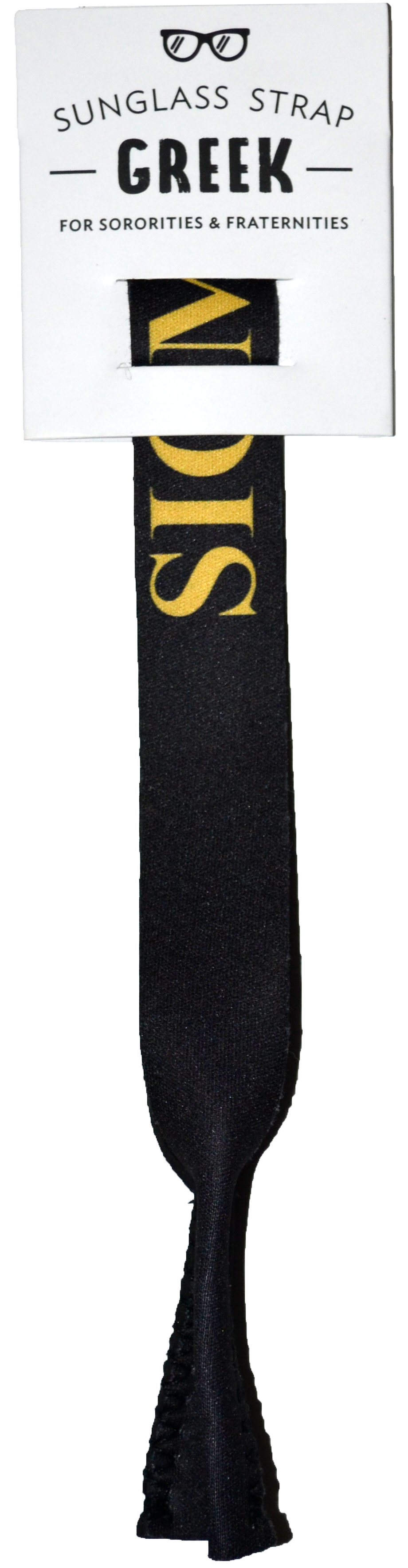 Sigma Nu Sunglass Strap Packaging - Croakie