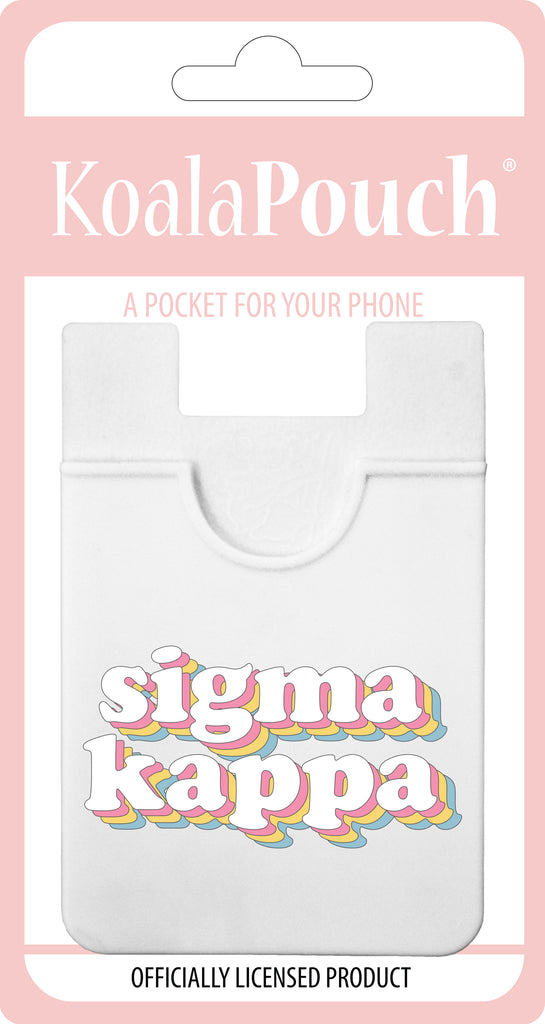 Sigma Kappa  Retro Koala Pouch 