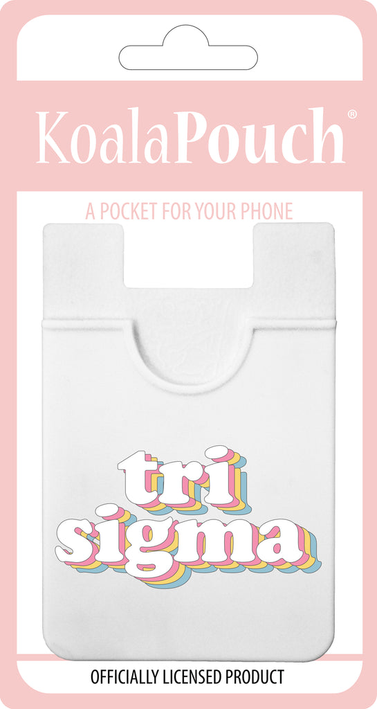 Sigma Sigma Sigma  Retro Koala Pouch