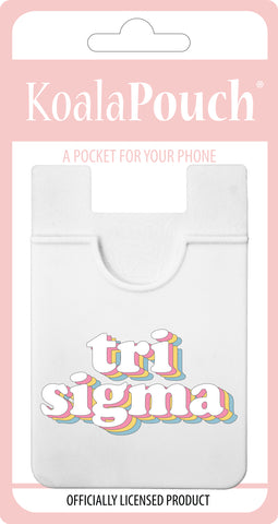 Sigma Sigma Sigma  Retro Koala Pouch