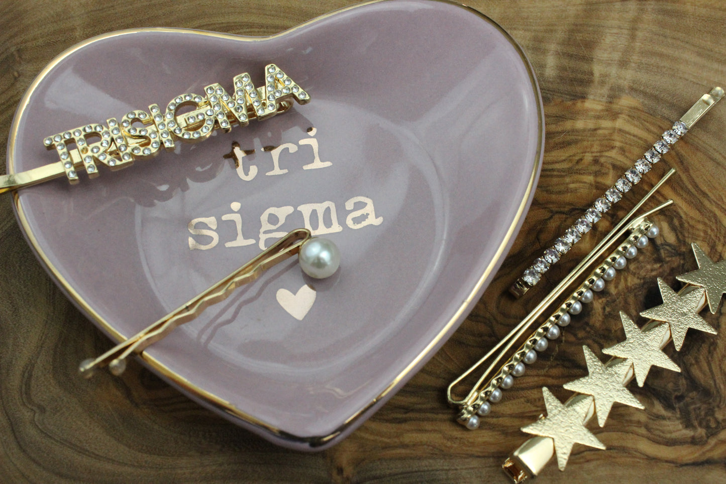 Sigma Gamma Rho Sorority Hair Clips