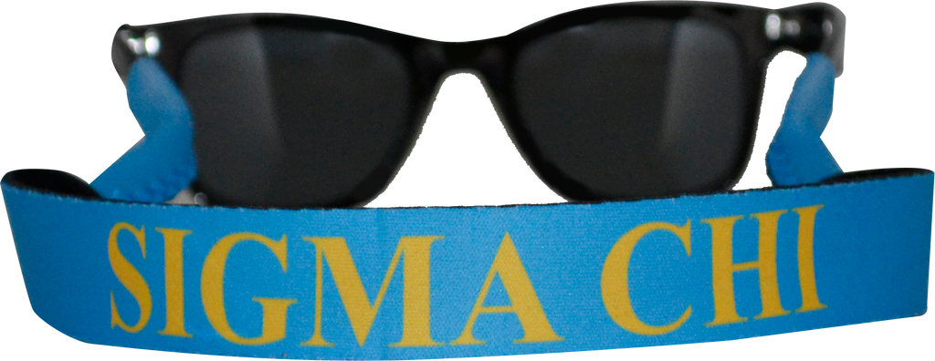 Sigma Chi Sunglass Strap - Croakie