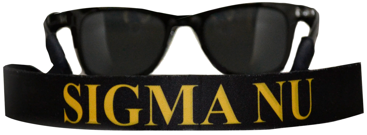 Sigma Nu Sunglass Strap - Croakie