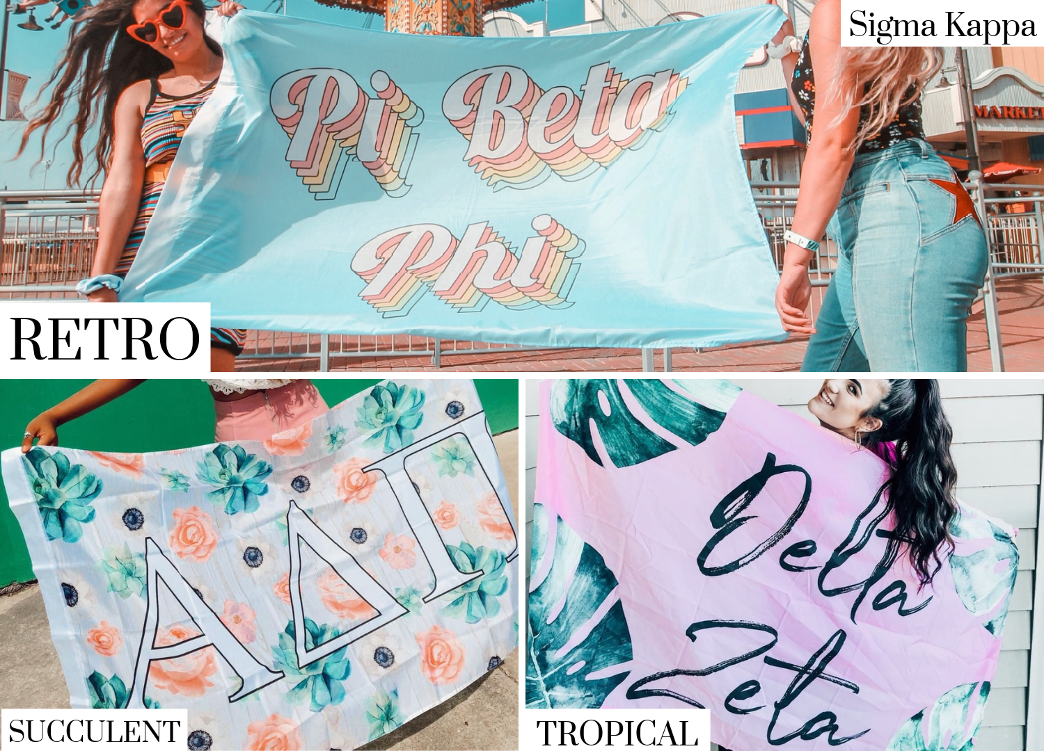 Sigma Kappa Sorority Flags
