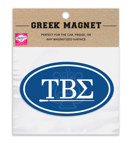 Tau Beta Sigma Sorority Car Magnet Set of 2