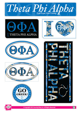 Theta Phi Alpha <br> Lifestyle Stickers