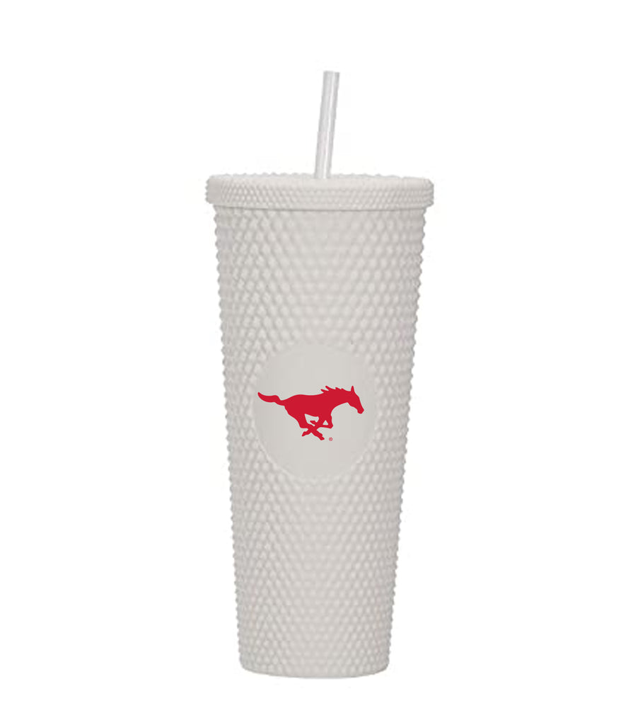 Southern Methodist University Studded Tumbler