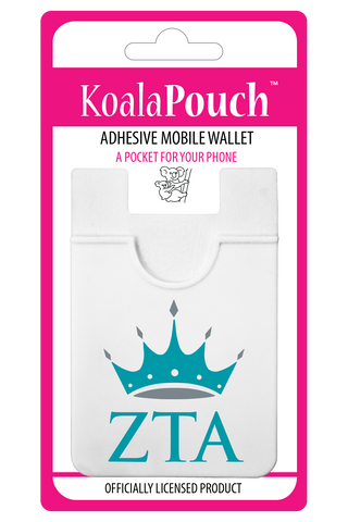 Zeta Tau Alpha Koala Pouch - Logo Design