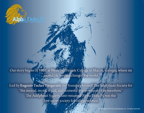 Alpha Delta Pi <br> Tribute Poster