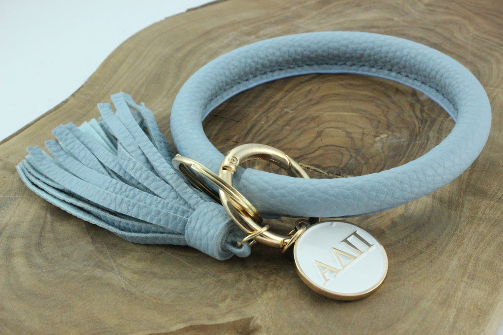 Alpha Delta Pi Bangle Sorority Keychain