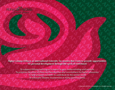 Alpha Gamma Delta <br> Tribute Poster