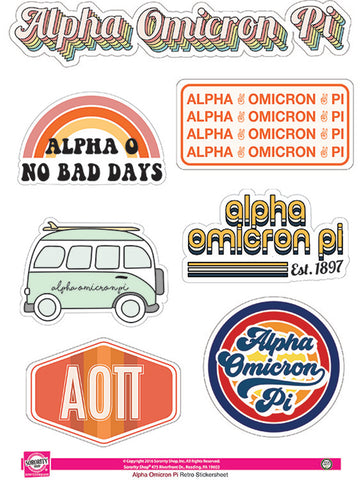 Sorority Stickers & Decals  High Quality Sorority Stickers