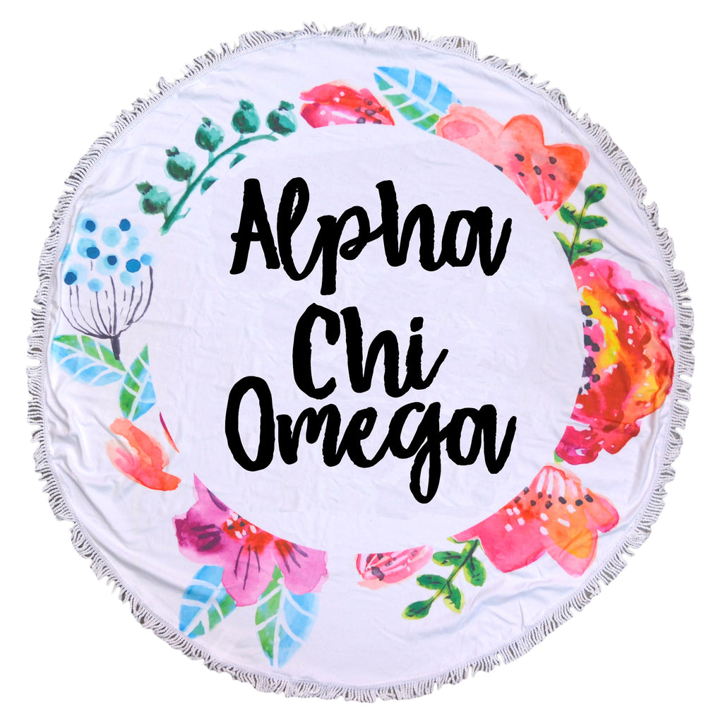 Alpha Chi Omega Towel - Blanket