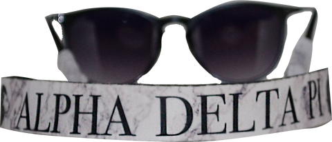 Alpha Delta Pi <br> Sunglass Strap <br> Marble Theme