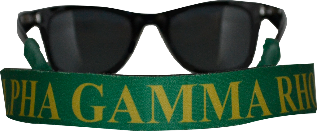 Alpha Gamma Rho Sunglass Strap - Croakie