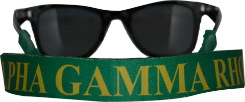 Alpha Gamma Rho Sunglass Strap - Croakie